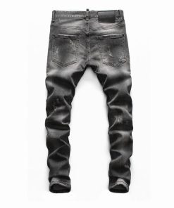 DSQUARED2 GREY RIPPED JEANS “2”