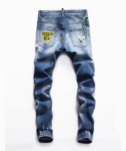 DSQUARED2 BLUE RIPPED JEANS “POCKET”