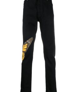 Palm Angels butterfly Skiny Long Jeans