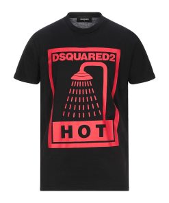 DSQUARED2 HOT SHOWER PRINTED SHORT SLEEVE T-SHIRT