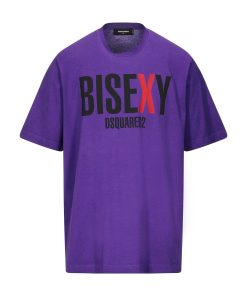 DSQUARED2 “BISEXY” PRINTED SHORT SLEEVE T-SHIRT