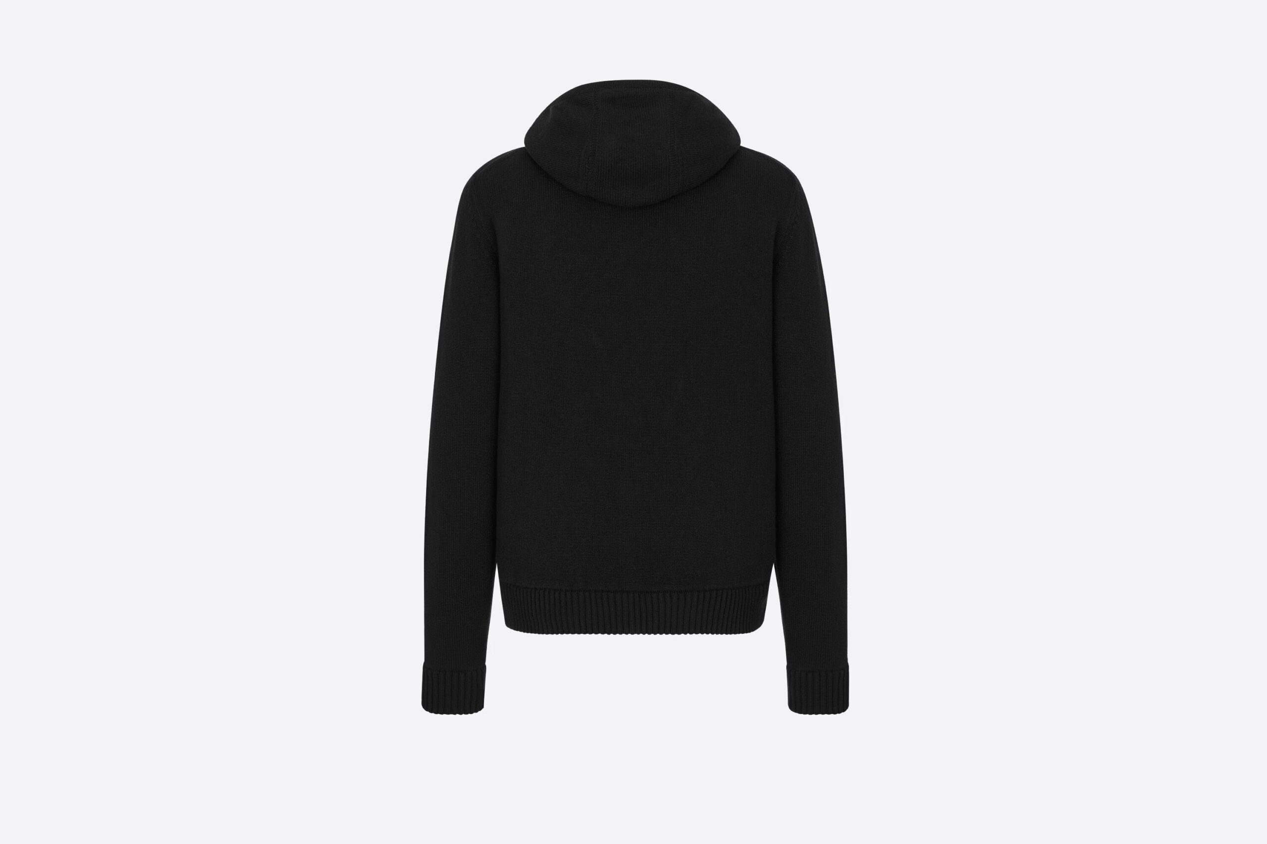 Dior zip-up hoodie in cashmere knit - Clothes Rep