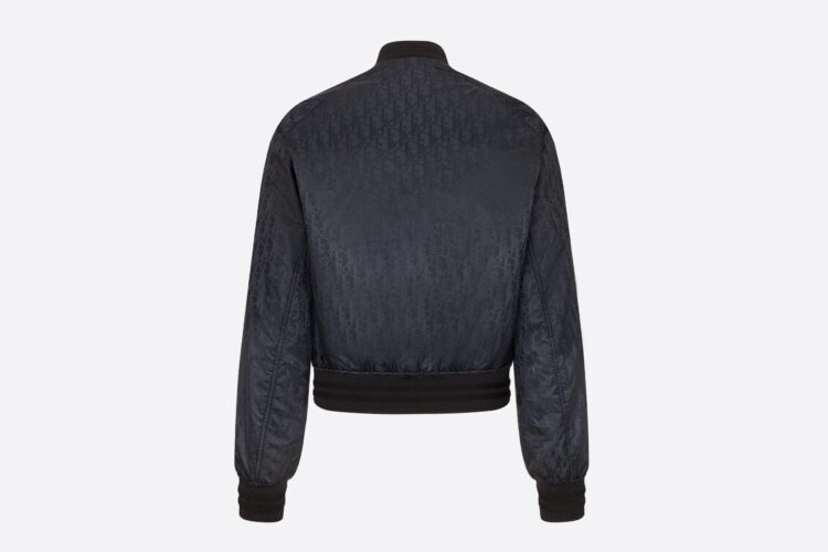 dior oblique reversible bomber jacket