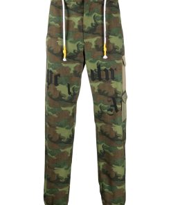 PALM ANGELS CARGO PANTS IN CAMO