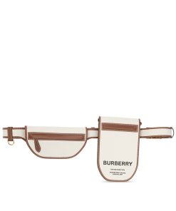 BURBERRY SET OF TWO POUCHES