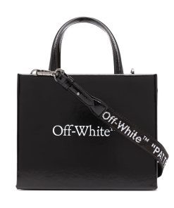 Off-White Mini Box logo tote bag