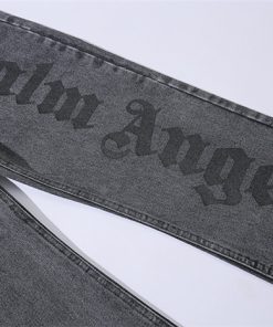 Palm Angels logo Jeans