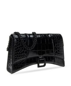 HOURGLASS CHAIN ​​WALLET “ALL BLACK”