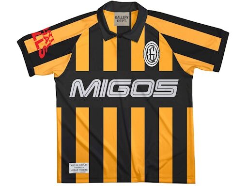 Migos x Gallery Dept. For Culture III Club Jersey Black/Gold