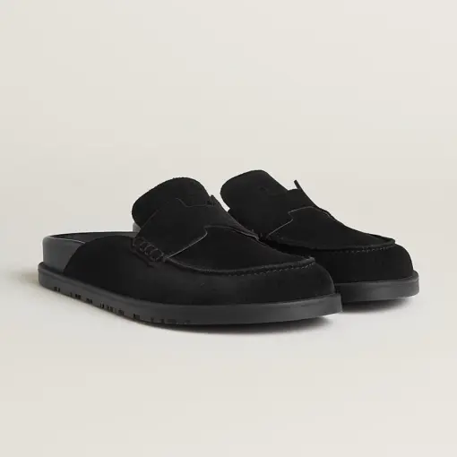 Hermes Go Mule Black