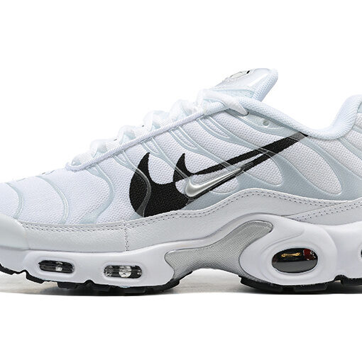 Nike Air Max Plus White Black Logo