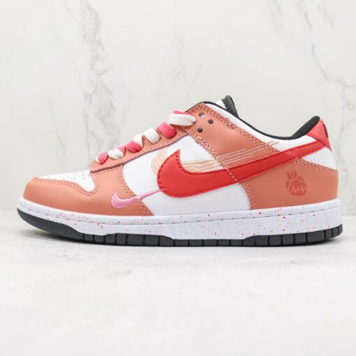 Nike Dunk Low Multiple Swooshes Pink