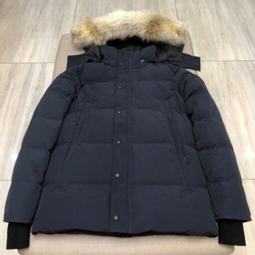 Canada Goose Down Jacket Navy Blue