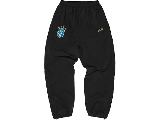 Corteiz Brasil Olympic Shuku Pant Black/Black