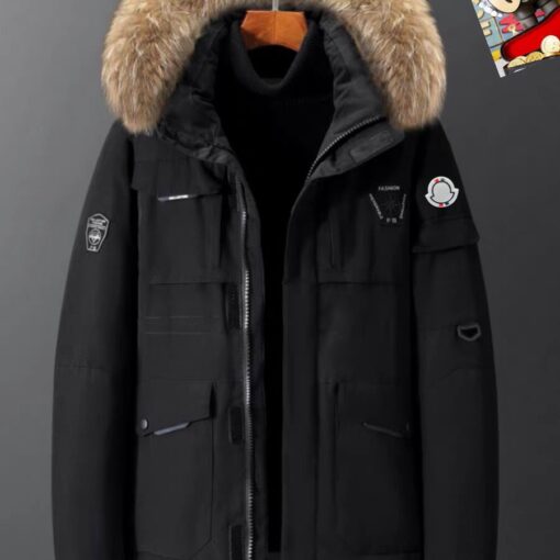 Moncler New Puffer Down Jacket Black