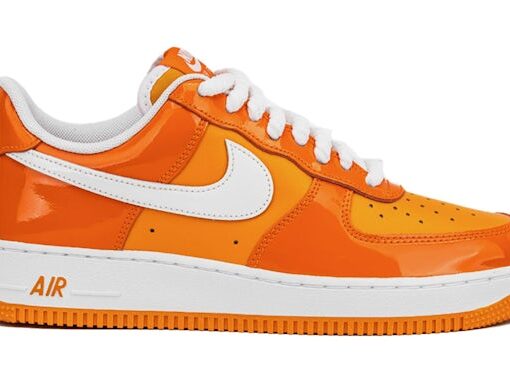 Nike Air Force 1 Low '07 Orange White Patent