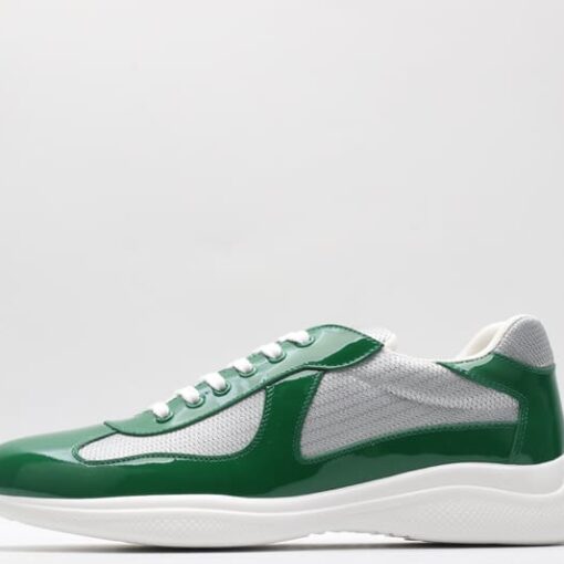 Prada America's Cup Soft rubber and bike fabric sneakers
