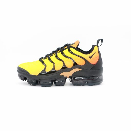 NIKE Air Vapormax Tn Plus Yellow Face and Black Background