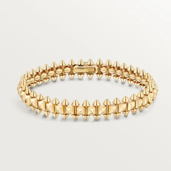 Clash De Cartier Bracelet Flexible Medium Model Yellow Gold