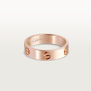 Cartier Love Ring Classic Model Rose gold