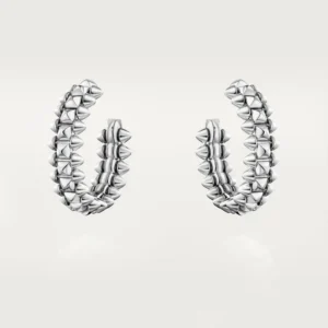 Clash De Cartier Earrings Small Model White Gold