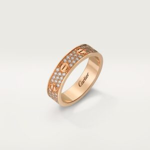 Cartier Love Ring Small Model Rose Gold