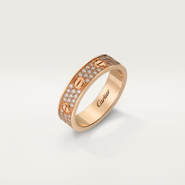 Cartier Love Ring Small Model Rose Gold