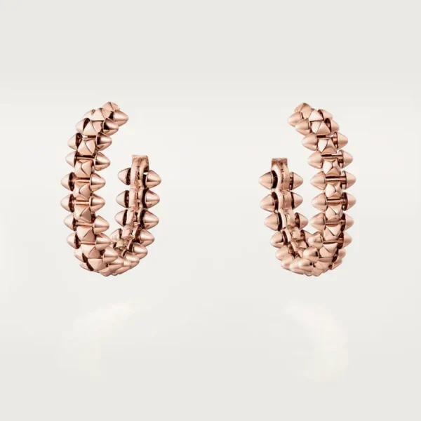Clash De Cartier Earrings Small Model Pink Gold
