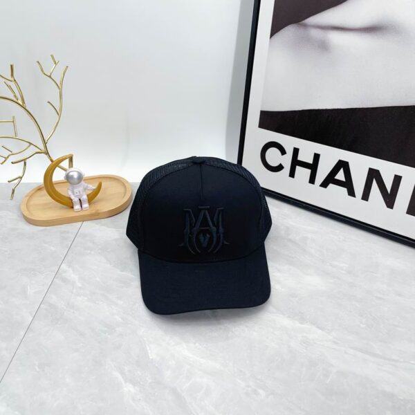 AMIRI MA Canvas Cap Black