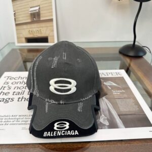 Balenciaga Double Unity Cap Grey