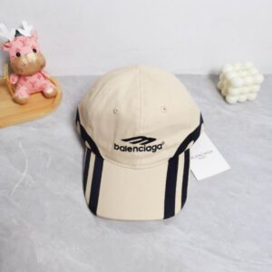 Balenciaga 3b Sports Icon Cap Light Beige Black