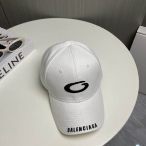 Balenciaga Loop Sports Cap White