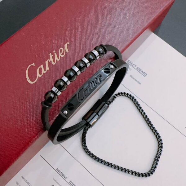 Black Multi-Strand Bracelet