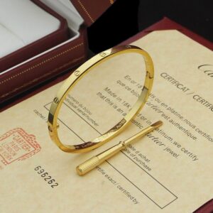 Love Bracelet Typically Crafted Yellow Gold