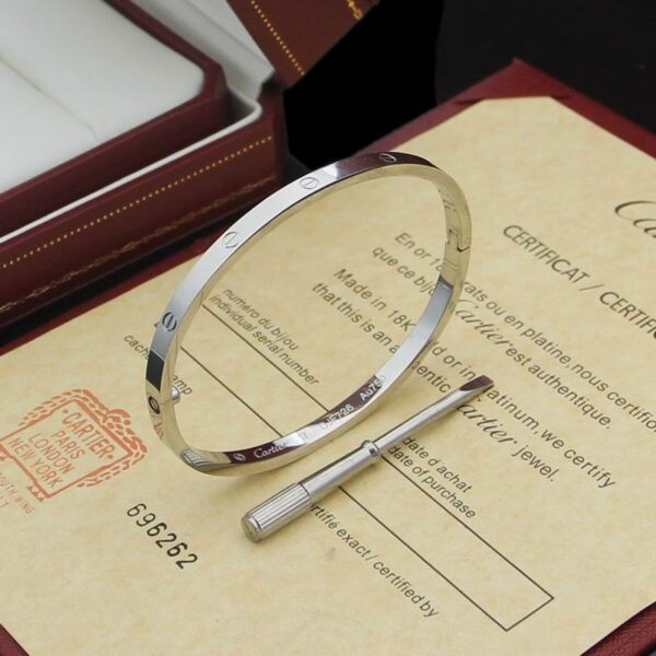 Love Bracelet Typically Crafted Silver
