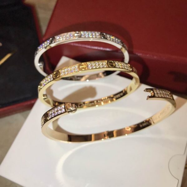 Love Bracelets Available Yellow Rose White Gold