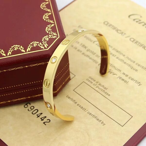 Love Bracelet Brilliant-Cut Diamonds