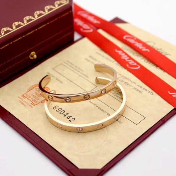 Love Cuff Bracelet Often Crafted Rose Gold
