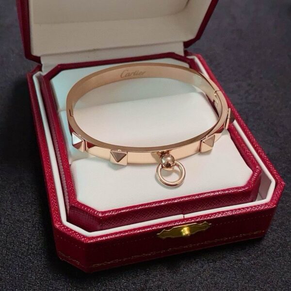 Style Unisex Bangle Bracelet Rose Gold