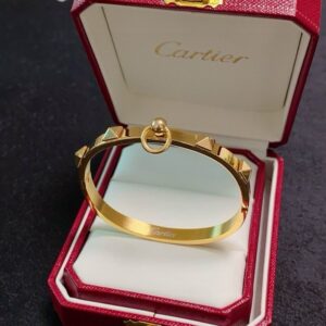 Style Unisex Bangle Bracelet Gold