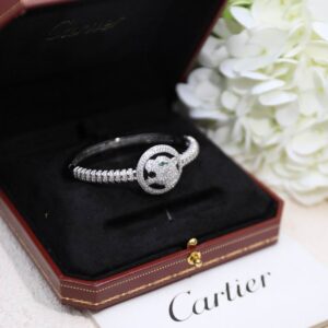 Panthère De Cartier Bracelet White Gold
