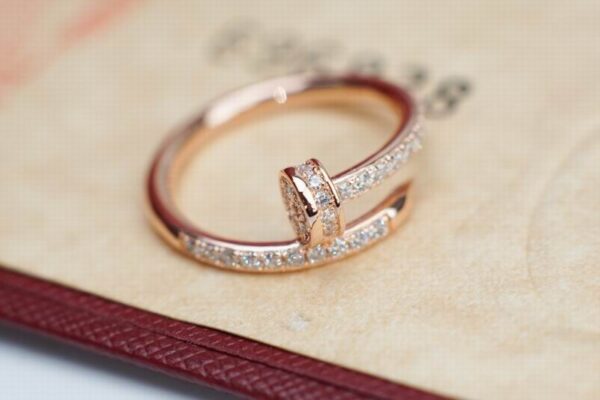Juste Un Clou Ring Crafted Pink Gold
