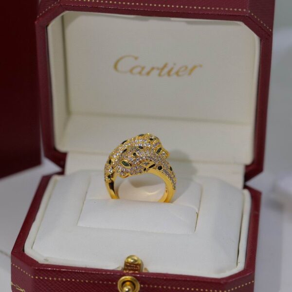 Panthère Ring Crafted Yellow Gold