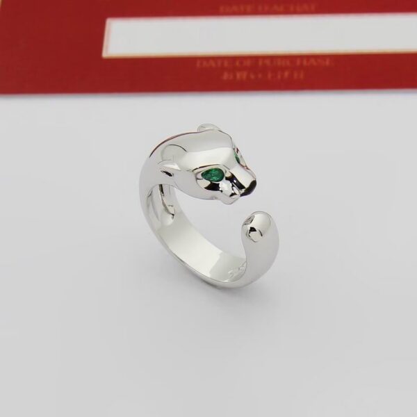 Panthère Ring White Gold