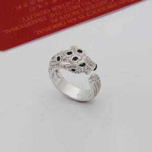 Panthère De Cartier Ring Silver