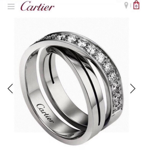 White Gold & Diamond Ring