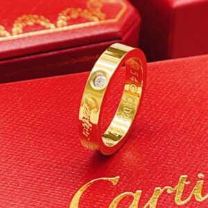 Love Ring Crafted Yellow Gold