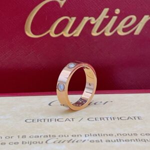 Love Ring Iconic Screw Motif Rose Gold