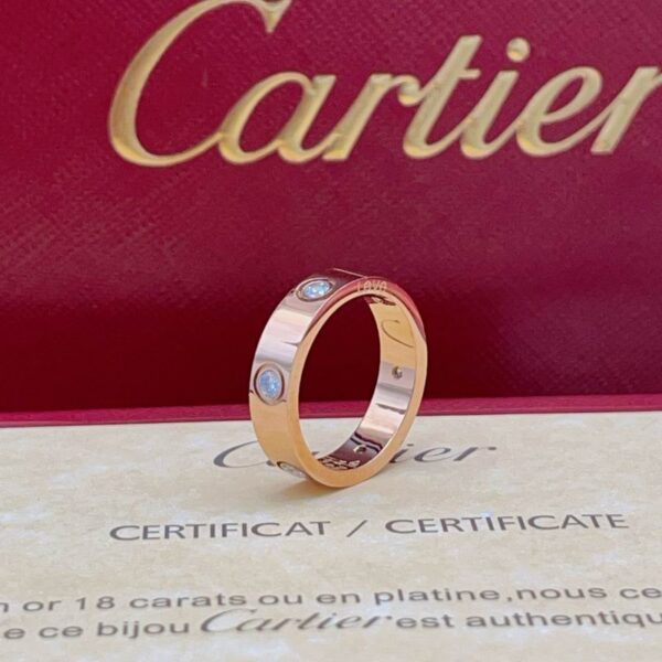 Love Ring Iconic Screw Motif Rose Gold