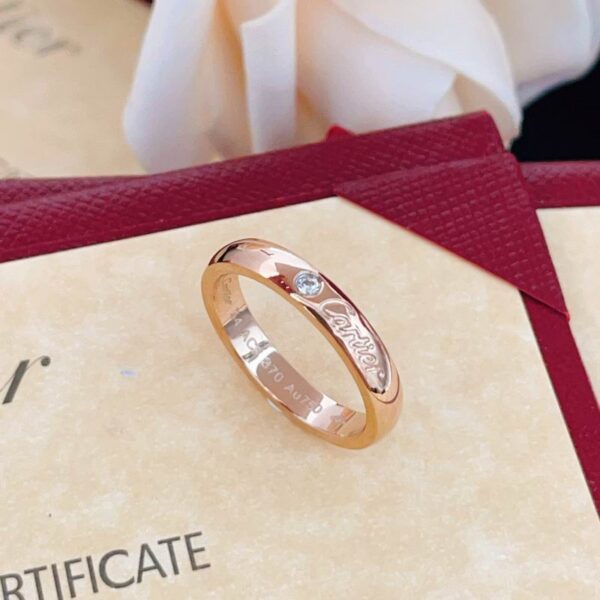Rose Gold Set Brilliant-Cut Diamond